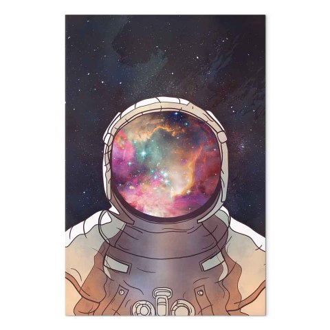Obraz - Gwiezdny odkrywca (1-częściowy) pionowy 20x30 Premium Print