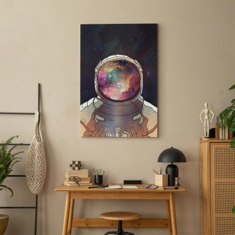 Obraz - Gwiezdny odkrywca (1-częściowy) pionowy 40x60 Na płótnie włoskim
