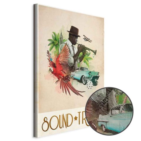 Obraz - Sound Travel (1-częściowy) pionowy 40x60 Premium Print