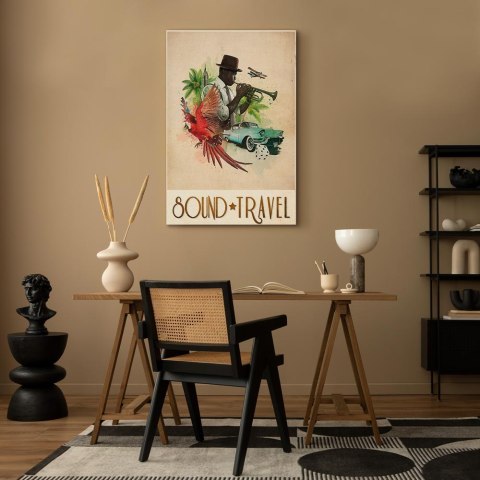 Obraz - Sound Travel (1-częściowy) pionowy 40x60 Premium Print