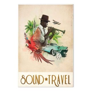 Obraz - Sound Travel (1-częściowy) pionowy 60x90 Standard