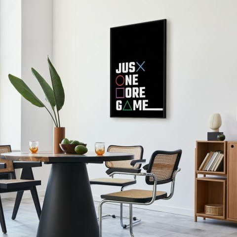 Obraz - Binge Gaming 40x60 W ramie drewnianej czarnej