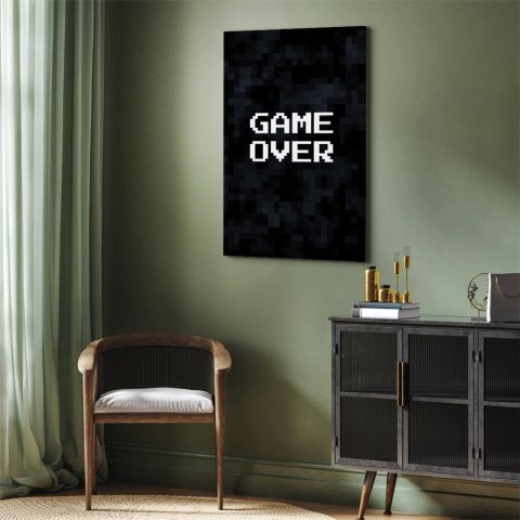 Obraz - Game Over w pikselach 20x30 Akustyczny