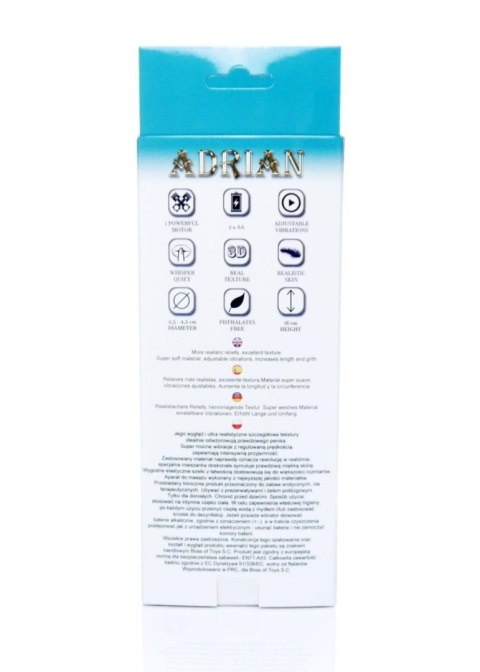 Proteza-Hollow Strap-on Adrian vibrating