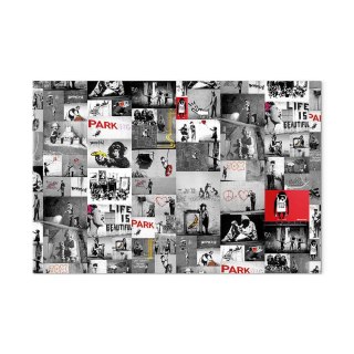 Obraz - Street Art: Banksy 90x60 Akustyczny