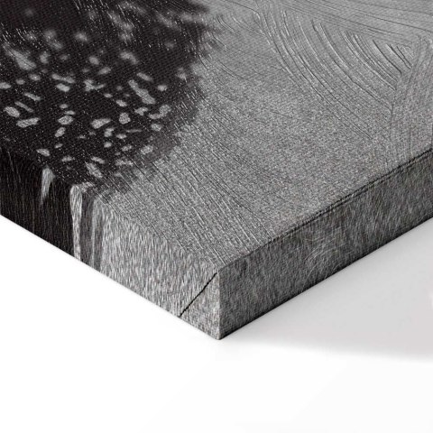 Obraz - Małpa i banan 200x80 Premium Print