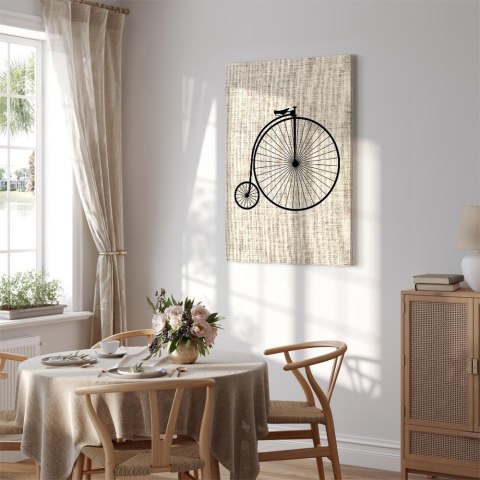 Obraz - Rower vintage (1-częściowy) pionowy 60x90 Na płótnie włoskim