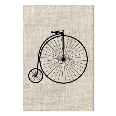 Obraz - Rower vintage (1-częściowy) pionowy 80x120 Na płótnie włoskim