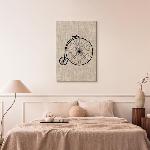 Obraz - Rower vintage (1-częściowy) pionowy 80x120 Standard