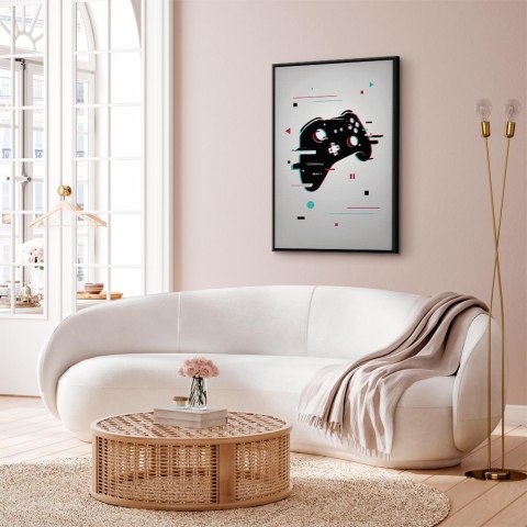 Obraz - Cyberpad 60x90 W ramie drewnianej czarnej