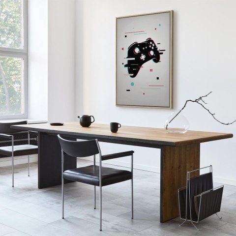 Obraz - Cyberpad 60x90 W ramie drewnianej naturalnej