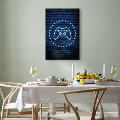 Obraz - Neonowy pad 20x30 Na płótnie włoskim