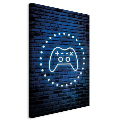 Obraz - Neonowy pad 40x60 Na płótnie włoskim