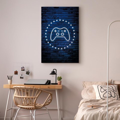 Obraz - Neonowy pad 60x90 Standard