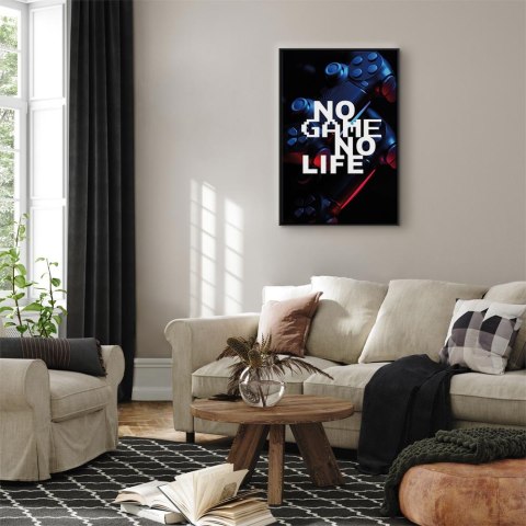 Obraz - No Game No Life (1-częściowy) pionowy 60x90 W ramie drewnianej czarnej