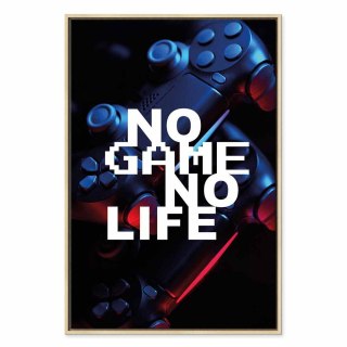Obraz - No Game No Life (1-częściowy) pionowy 60x90 W ramie drewnianej naturalnej