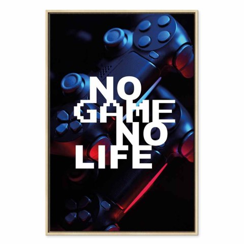 Obraz - No Game No Life (1-częściowy) pionowy 80x120 W ramie drewnianej naturalnej