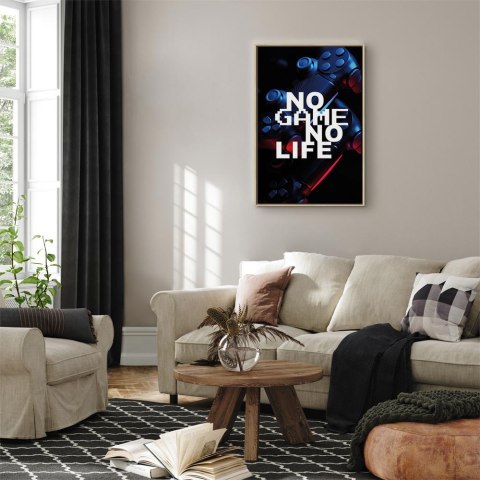 Obraz - No Game No Life (1-częściowy) pionowy 80x120 W ramie drewnianej naturalnej