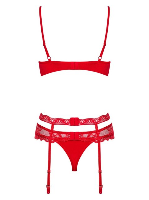 Bielizna-Heartina komplet 3-częściowy L/XL