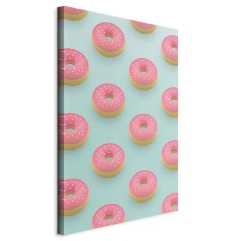 Obraz - Pastelowe donuty (1-częściowy) pionowy 60x90 Standard