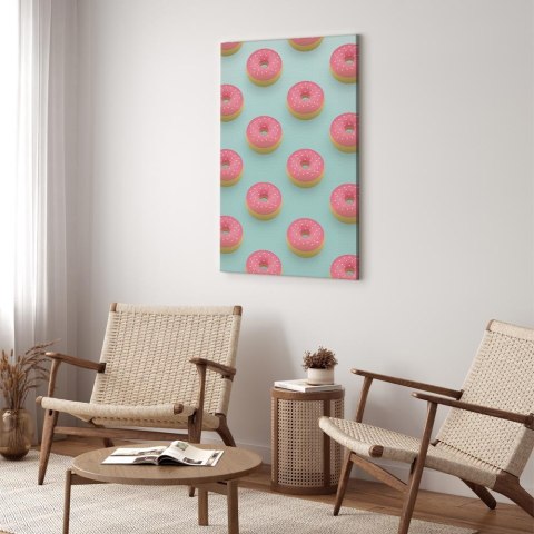 Obraz - Pastelowe donuty (1-częściowy) pionowy 60x90 Standard
