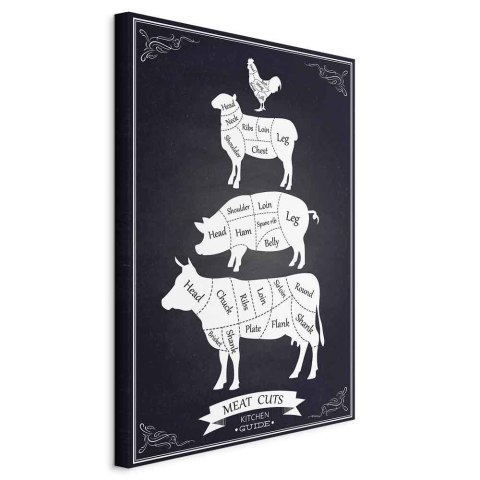 Obraz - Kuchenny niezbędnik (1-częściowy) pionowy 40x60 Na płótnie włoskim