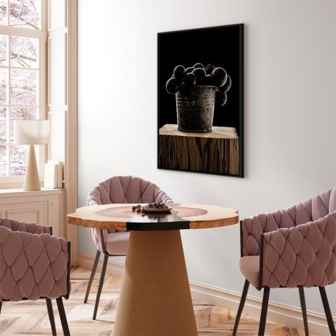 Obraz - Sok miłości (1-częściowy) pionowy 80x120 W ramie drewnianej czarnej