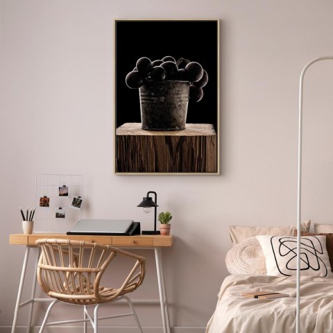 Obraz - Sok miłości (1-częściowy) pionowy 80x120 W ramie drewnianej naturalnej