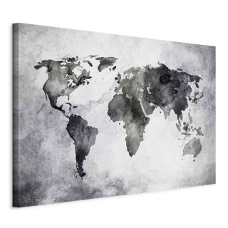 Obraz - Malowana planeta (1-częściowy) szeroki 30x20 Standard