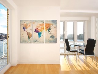 Obraz na korku - Wolni jak ptaki [Mapa korkowa] 60x40