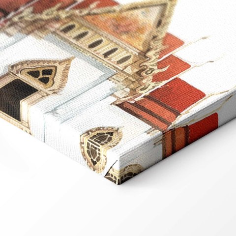 Obraz - Cuda Świata (1-częściowy) szeroki 120x80 Na płótnie włoskim