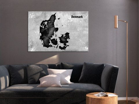Obraz na korku - Skandynawskie piękno [Mapa korkowa] 90x60