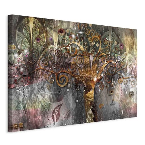 Obraz - Złote drzewo 30x20 Standard