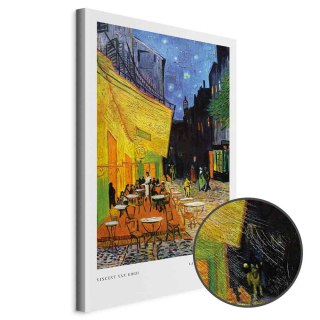 Obraz - Kawiarenka nocą (1-częściowy) pionowy 80x120 Premium Print