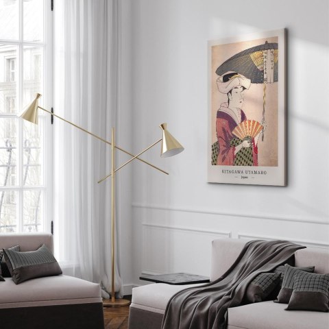Obraz - Kobieta z parasolką (1-częściowy) pionowy 20x30 Akustyczny