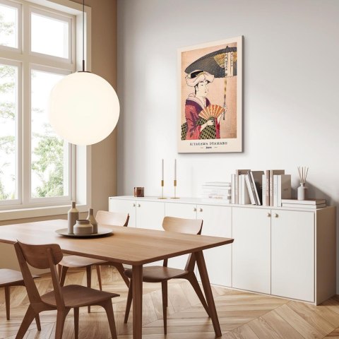Obraz - Kobieta z parasolką (1-częściowy) pionowy 20x30 Akustyczny