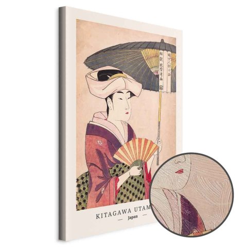 Obraz - Kobieta z parasolką (1-częściowy) pionowy 20x30 Premium Print