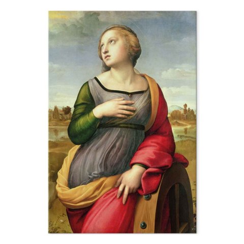Obraz XXL - Rafael Santi - Święta Katarzyna Aleksandryjska 113x170