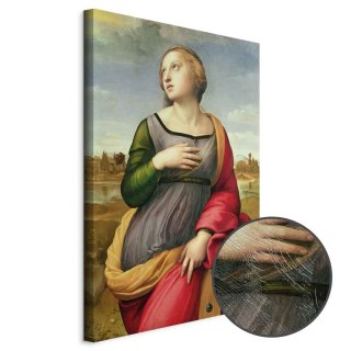 Obraz - Rafael Santi - Święta Katarzyna Aleksandryjska 80x120 Premium Print