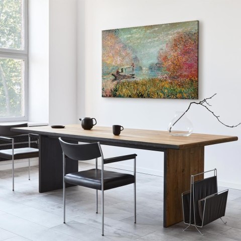 Obraz - Claude Monet - Barka na Sekwanie 60x40 Standard