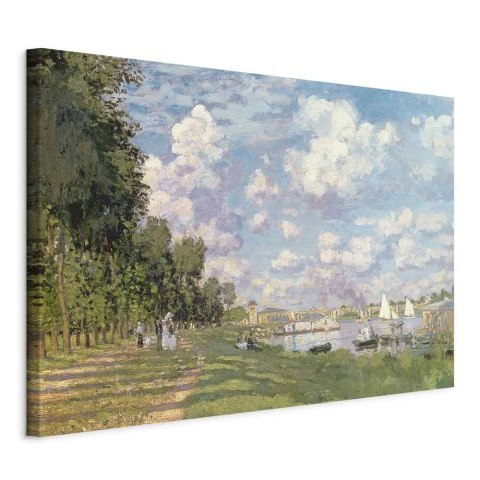 Obraz - Claude Monet - Przystań w Argenteuil 30x20 Standard