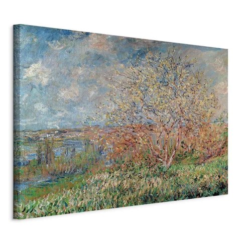 Obraz - Claude Monet - Wiosna 90x60 Standard