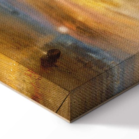 Obraz - William Turner - Ostatnia droga Temeraire'a 30x20 Akustyczny