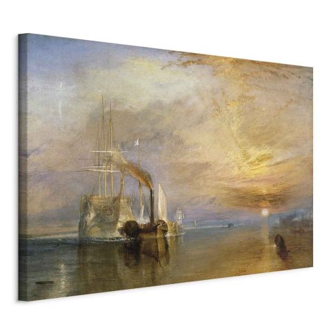 Obraz - William Turner - Ostatnia droga Temeraire'a 60x40 Na płótnie włoskim