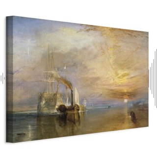 Obraz - William Turner - Ostatnia droga Temeraire'a 90x60 Akustyczny