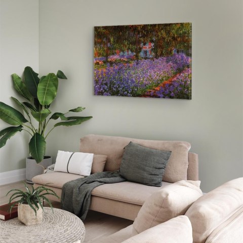 Obraz - Claude Monet - Ogród artysty w Giverny 60x40 Standard