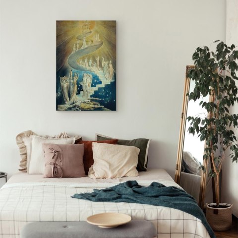 Obraz - William Blake - Drabina Jakubowa 20x30 Standard