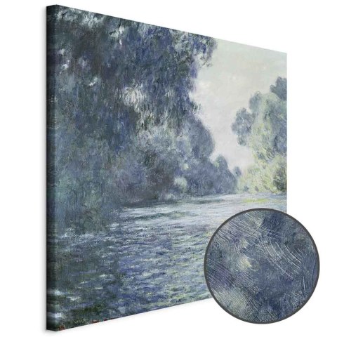 Obraz - Claude Monet - Sekwana w Giverny 40x40 Premium Print
