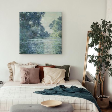 Obraz - Claude Monet - Sekwana w Giverny 40x40 Premium Print