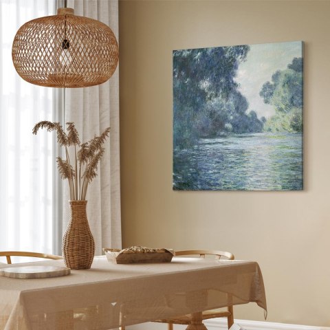 Obraz - Claude Monet - Sekwana w Giverny 40x40 Standard